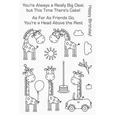 My Favorite Things Clear Stamps - Joyful Giraffes